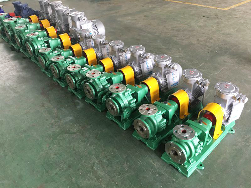 ih stainless steel centrifugal pump nantong project