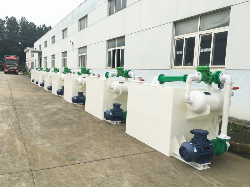 rpp water jet vacuum unit export project