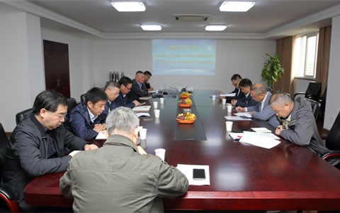 中(zhong)國機(ji)床工(gong)具工(gong)業協(xie)會常(chang)務副(fu)理事(shi)長毛(mao)予鋒(feng)率隊(dui)調研(yan)杭機(ji)