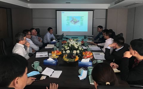 浙江(jiang)省首(shou)批重(zhong)點産(chan)業鏈(lian)分組(zu)領導(dao)調研(yan)我司(si)